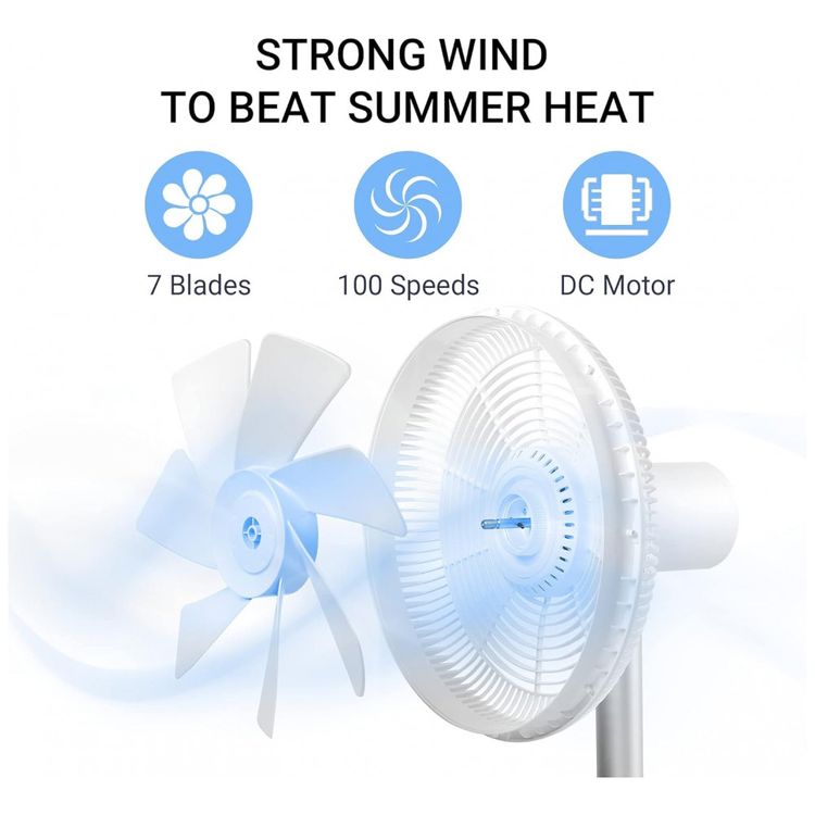 Ventilador-de-Coluna-100-Velocidades-Ajustaveis-110v-foto-4