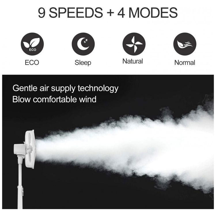Ventilador-de-Coluna-9-Velocidades-Ajustaveis-24W-110v-foto-1