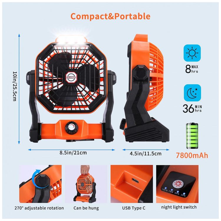 Ventilador-de-Mesa-Portatil-3-Velocidades-Ajustaveis-110v-foto-1