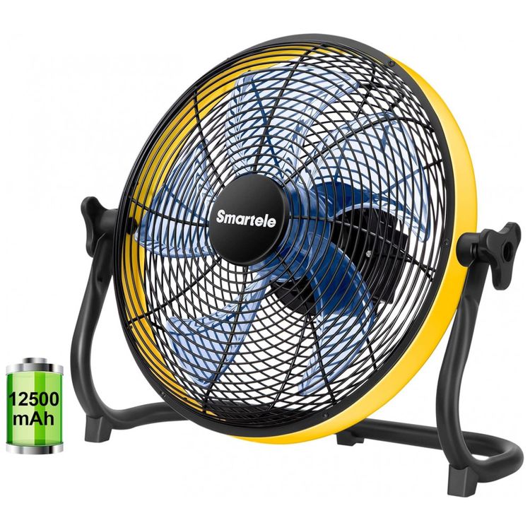 Ventilador-de-Piso-Portatil-Recarregavel-24V-SMARTELE-foto-0