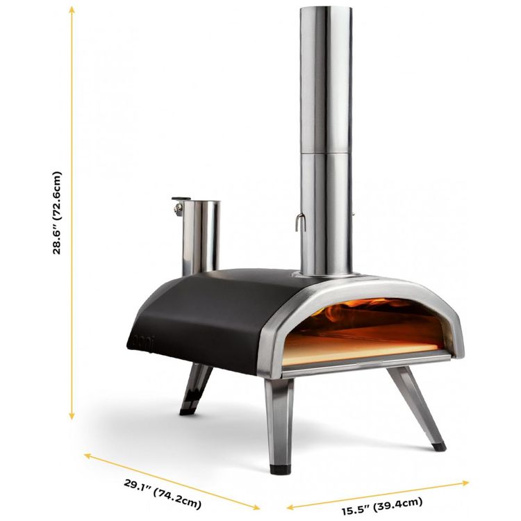 Fyra-Forno-de-Pizza-Portatil-a-Carvao-Aco-Inoxidavel-OONI-foto-2