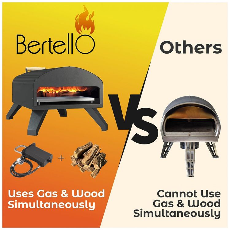 Forno-de-Pizza-a-Gas-Portatil-com-Espatula-em-Aco-Inox-foto-2