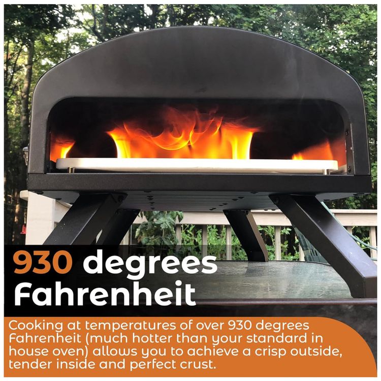 Forno-de-Pizza-a-Gas-Portatil-com-Espatula-em-Aco-Inox-foto-4