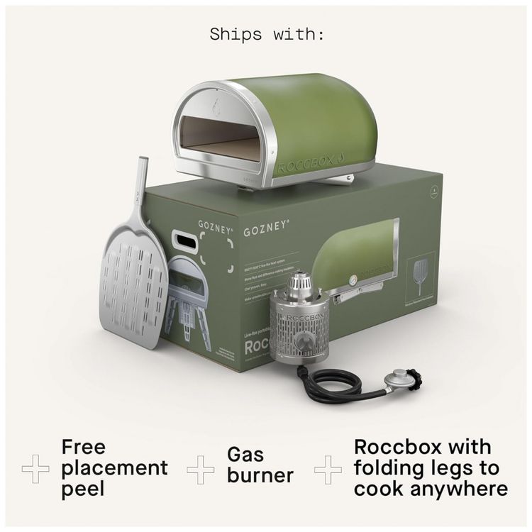 Forno-de-Pizza-a-Gas-Portatil-Profissional-ROCCBOX-Verde-foto-1