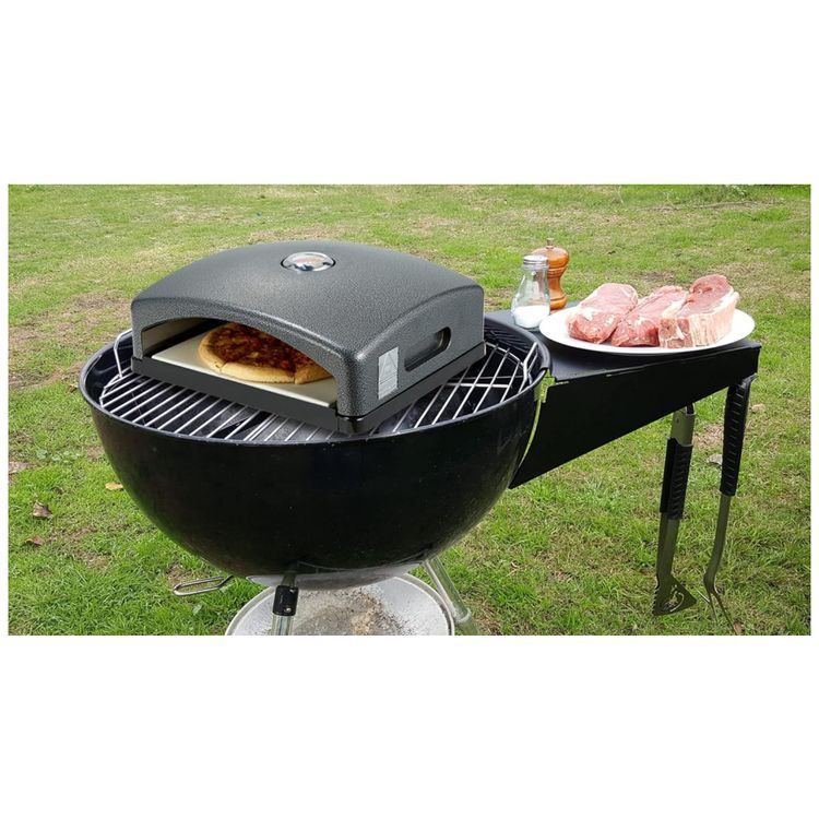 Forno-de-Pizza-Portatil-para-Churrasqueira-com-Espatula-e-foto-2
