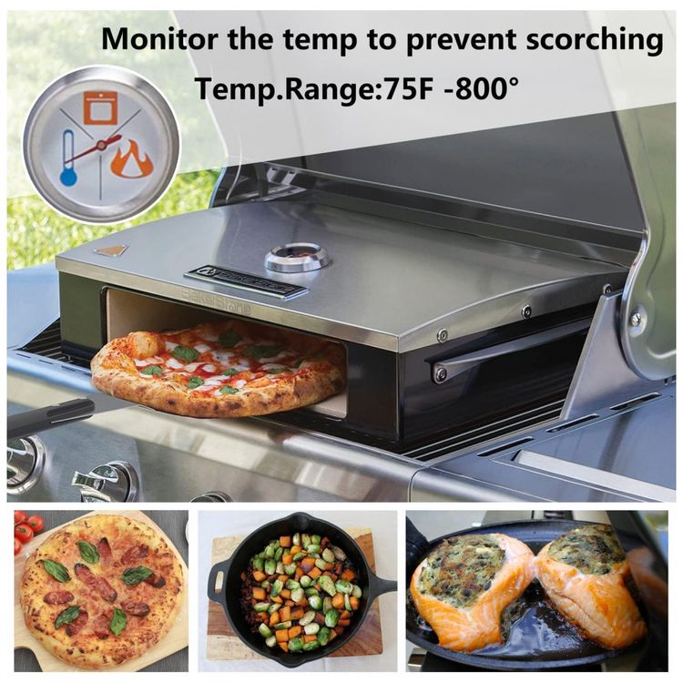 Forno-de-pizza-serie-profissional-P-O-preto-inoxidavel-foto-4