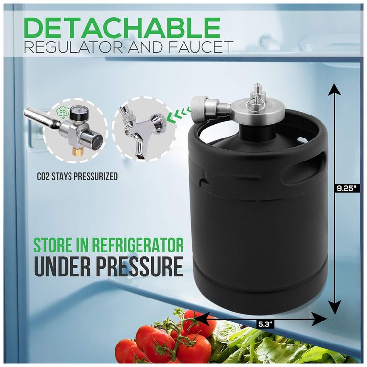 Chopeira-Portatil-1.8L-com-Torneira-e-Regulador-de-CO2-Aco-foto-2