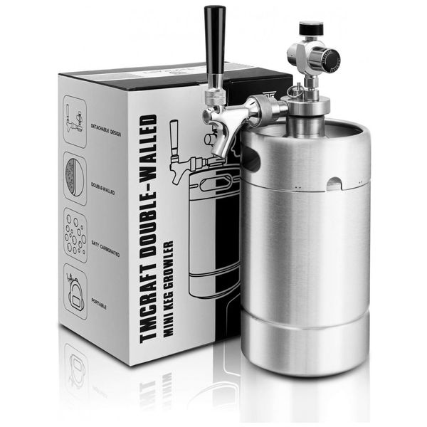 Chopeira-Portatil-1.8L-com-Torneira-e-Regulador-de-CO2-Aco-foto-0