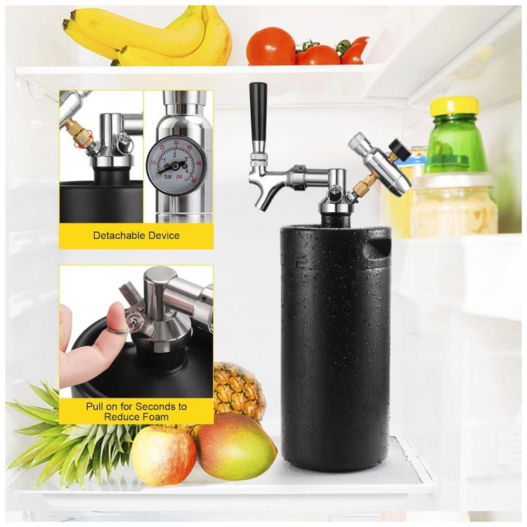 Chopeira-Portatil-5L-com-Torneira-e-Regulador-de-CO2-Aco-foto-5