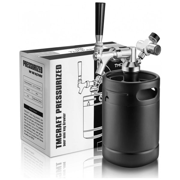 Chopeira-Portatil-1.8L-com-Torneira-e-Regulador-de-CO2-Aco-foto-0