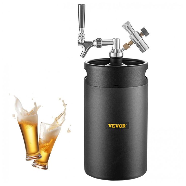 VEVOR-Chopeira-Portatil-8L-com-Torneira-e-Regulador-de-CO2-foto-0