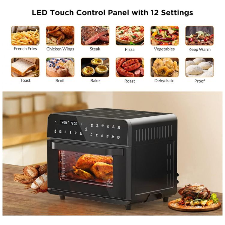 HWOIUIA-Fritadeira-Eletrica-Air-Fryer-25L-Multifuncional-com-foto-2