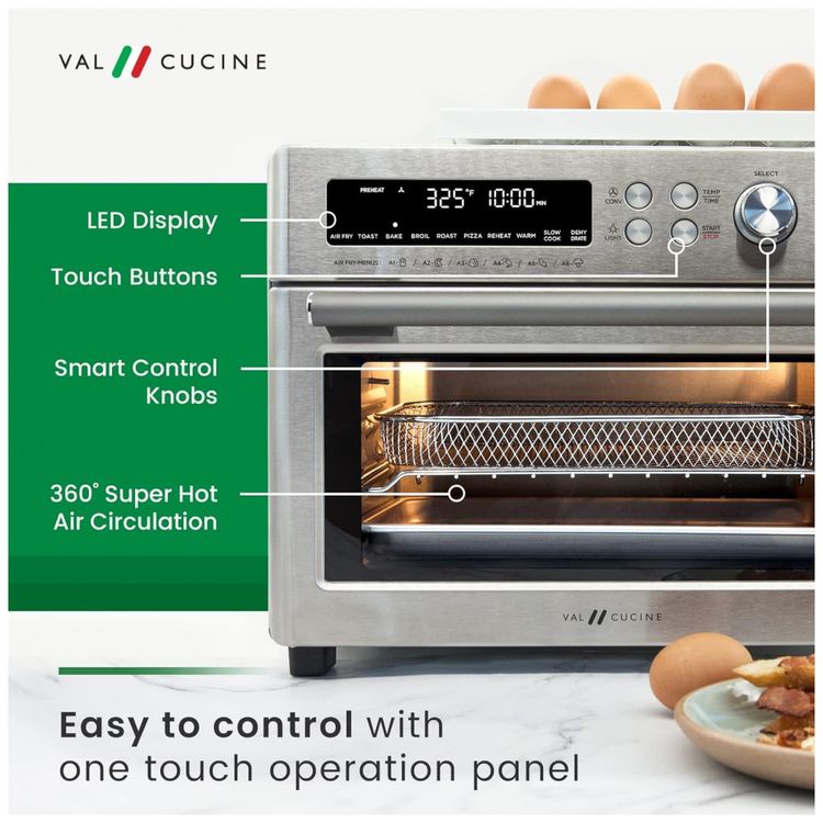 Frideira-Eletrica-Air-Fryer-25L-Multifuncional-com-Painel-de-foto-3