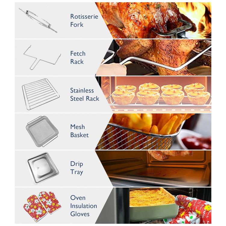 Fritadeira-Eletrica-Air-Fryer-20L-Multifuncional-com-Painel-foto-4