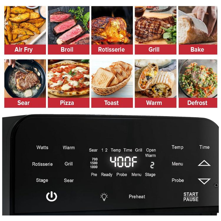 Fritadeira-Eletrica-Air-Fryer-15L-Multifuncional-com-Painel-foto-1