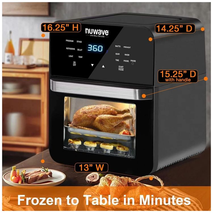 Fritadeira-Eletrica-Air-Fryer-15L-Multifuncional-com-Painel-foto-5