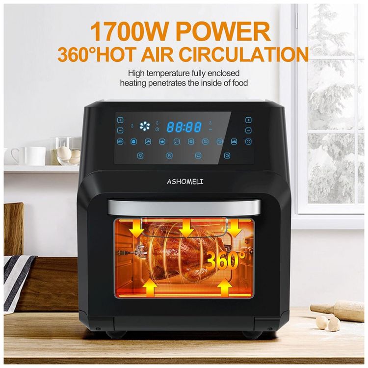 Fritadeira-Eletrica-Air-Fryer-13L-Multifuncional-com-Painel-foto-3
