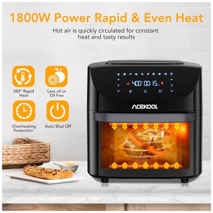 Fritadeira-Eletrica-Air-Fryer-20L-Multifuncional-com-Painel-foto-3