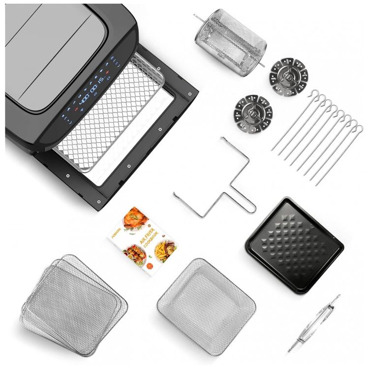 Fritadeira-Eletrica-Air-Fryer-20L-Multifuncional-com-Painel-foto-4