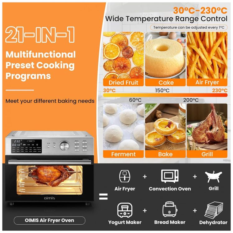 Fritadeira-Eletrica-Air-Fryer-30L-Multifuncional-c-Painel-de-foto-1