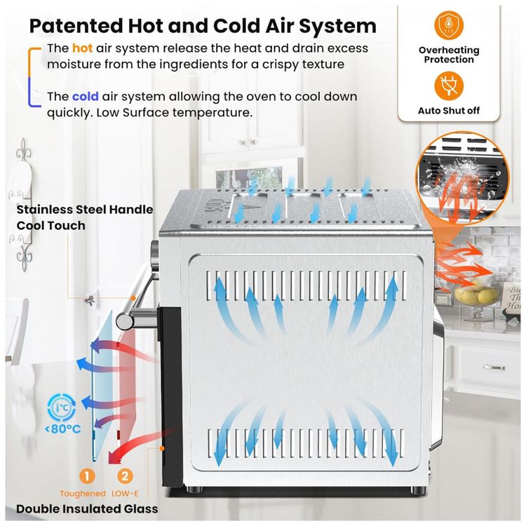 Fritadeira-Eletrica-Air-Fryer-30L-Multifuncional-c-Painel-de-foto-3