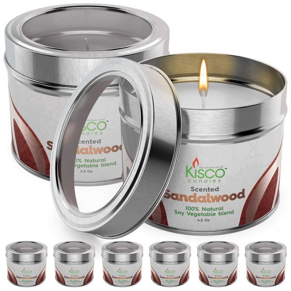Luxury-Scented-Candles-8-Pack-100-Natural-Soy-Wax-Beautiful-foto-0