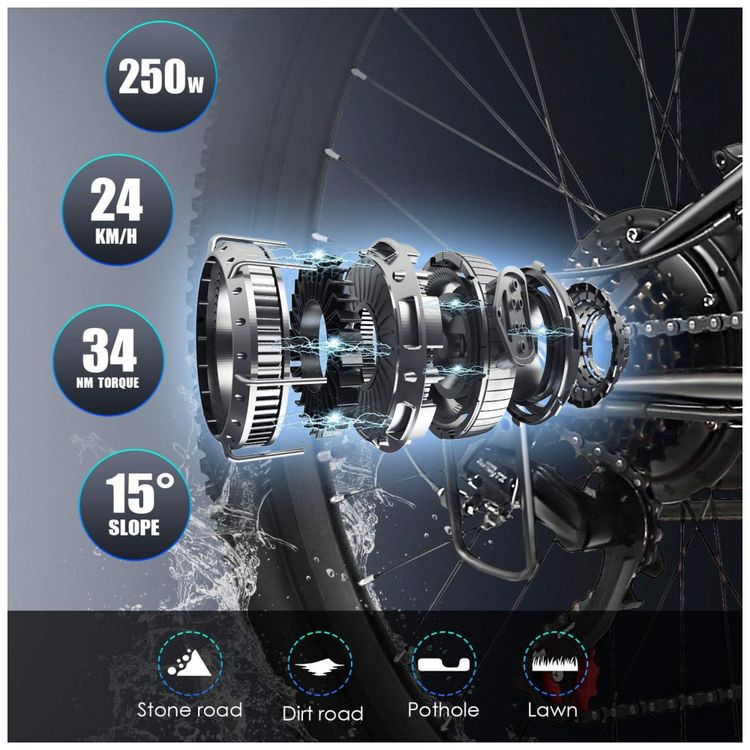 Bicicleta-Eletrica-Motorizada-21-Velocidades-e-3-Modos-foto-2