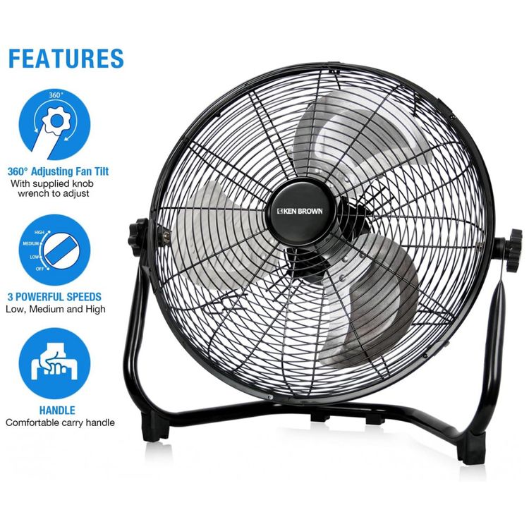 KEN-BROWN-Ventilador-Industrial--com-3-Velocidades-110V-foto-1