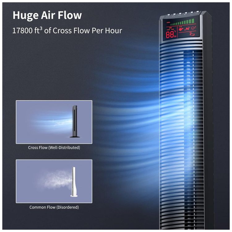 Ventildor-de-Torre-3-Velociddes-com-Tel-LED-e-Controle-foto-3