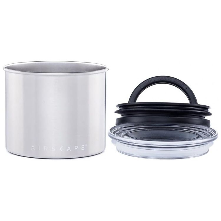 Airscape-Pote-Hermetico-para-Cafe-500g-em-Aco-Inoxidavel-foto-2