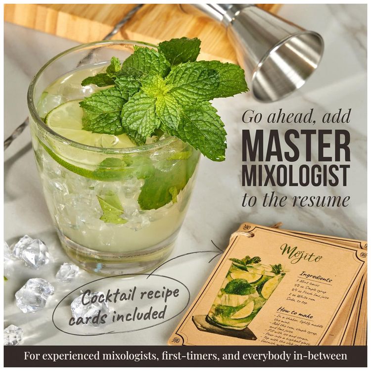 Mixology-Craft-Bartender-Kit-15-Piece-Set-Including-Cocktail-foto-5