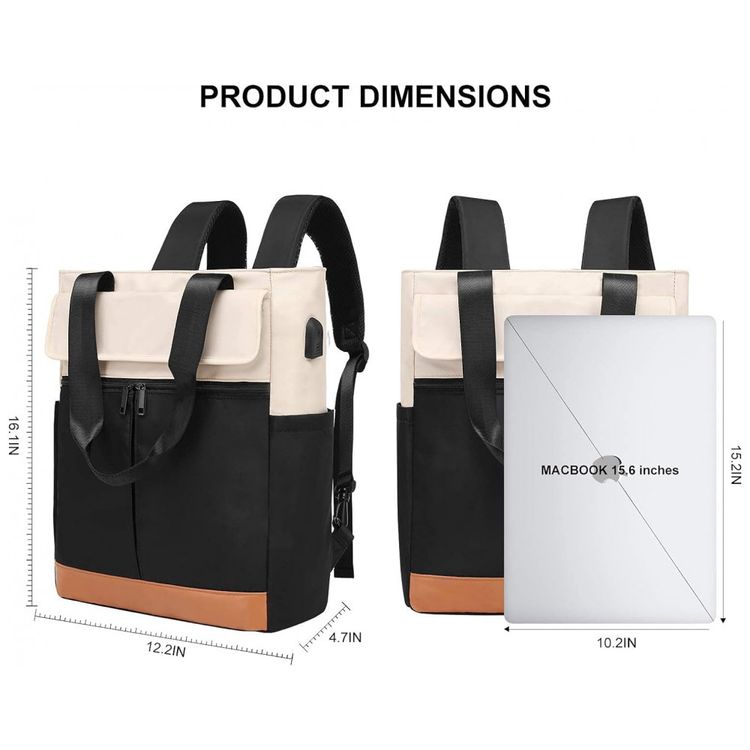 Cyurey-Mochila-Feminina-para-Laptop-conversivel-para-Bolsa-foto-3