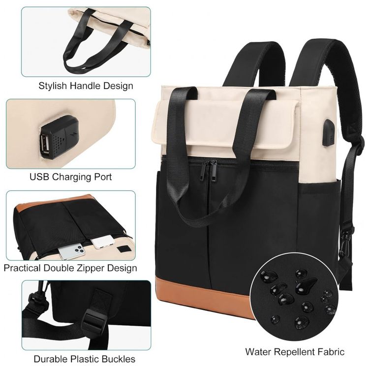 Cyurey-Mochila-Feminina-para-Laptop-conversivel-para-Bolsa-foto-4