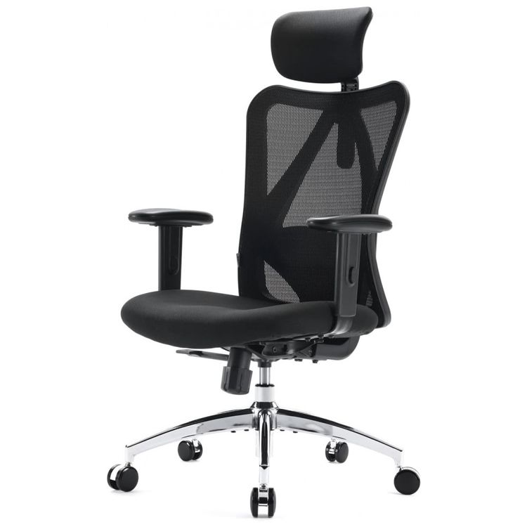 Cadeira-de-Escritorio-Ajustavel-Ergonomica-com-Apoio-de-foto-0