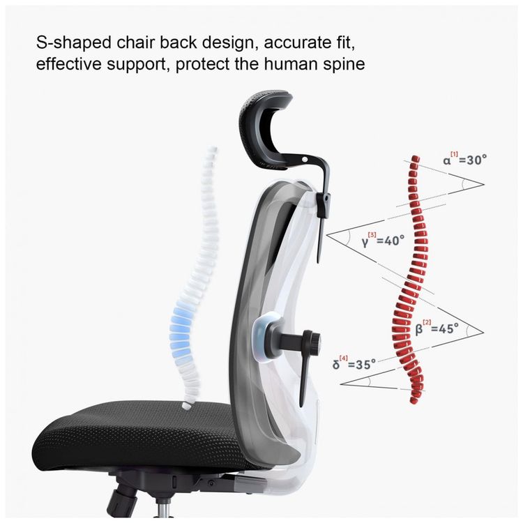 Cadeira-de-Escritorio-Ajustavel-Ergonomica-com-Apoio-de-foto-5
