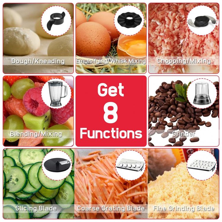 Processador-de-Alimentos-8-em-1-Multifuncional-em-Aco-foto-2