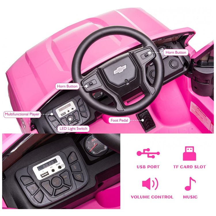 Carro-Carrinho-Eletrico-1-Assento-12V-com-Luzes-de-LED-e-foto-4