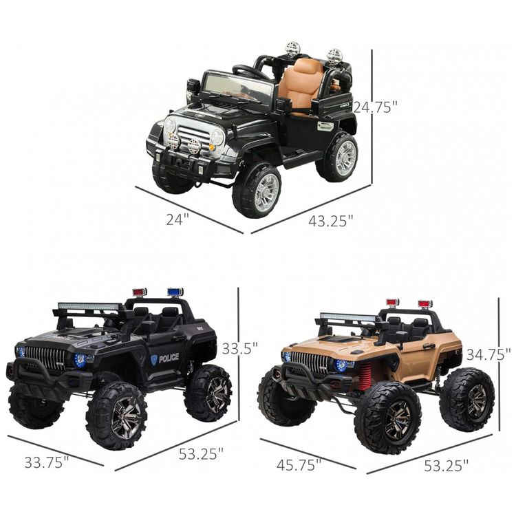 Carro-Carrinho-Eletrico-1-Assento-12V-com-Luzes-de-LED-e-foto-2