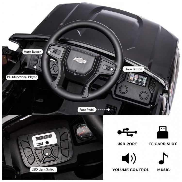 Little-Brown-Box-Carro-Carrinho-Eletrico-1-Assento-12V-com-foto-4