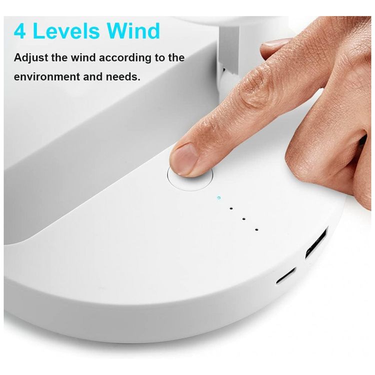 Ventilador-de-Mesa-com-4-Velocidades-Painel-de-Controle-foto-2