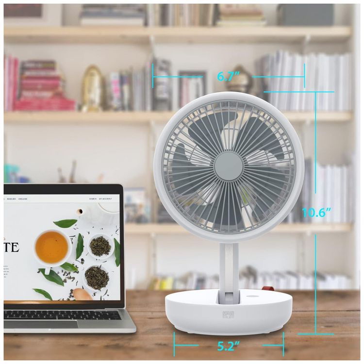 Ventilador-de-Mesa-com-4-Velocidades-Painel-de-Controle-foto-3