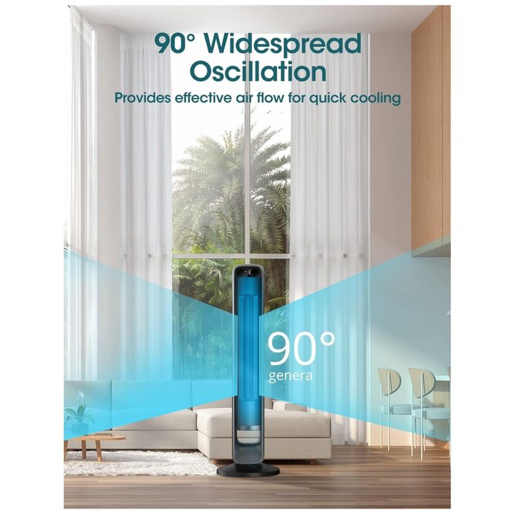 Ventilador-de-Torre-com-4-Velocidades-Controle-Remoto-foto-3
