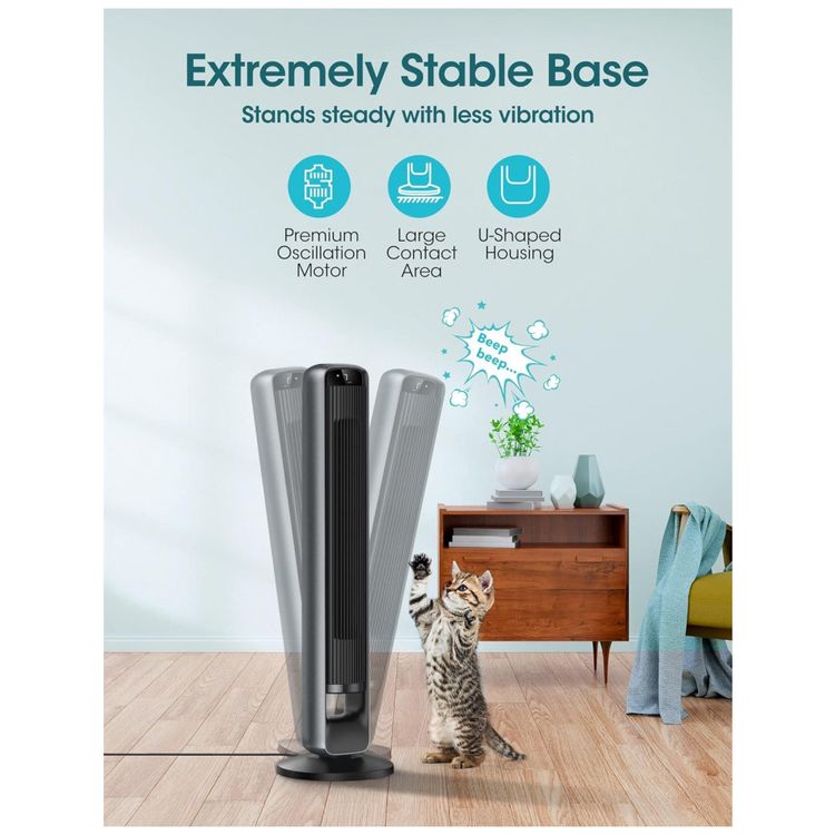 Ventilador-de-Torre-com-4-Velocidades-Controle-Remoto-foto-4
