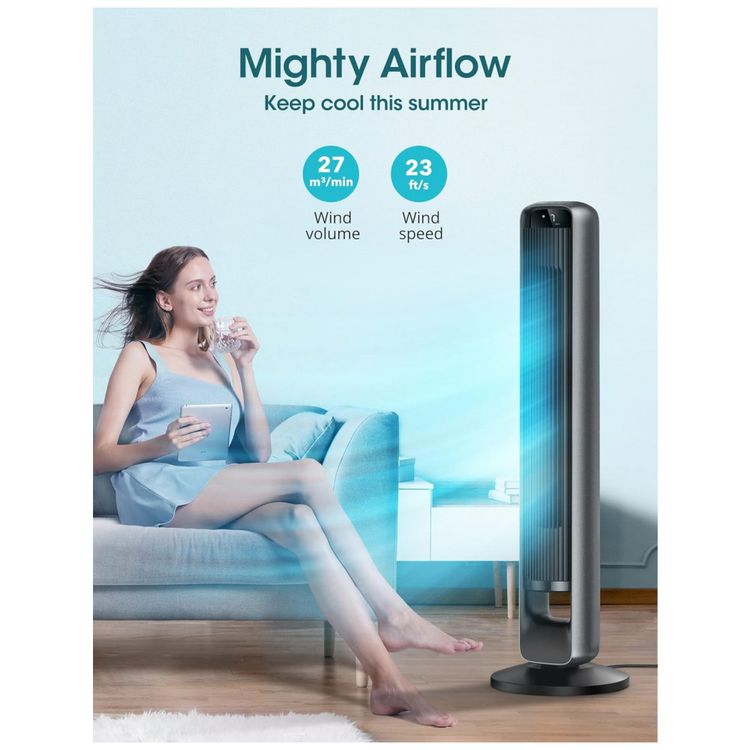 Ventilador-de-Torre-com-4-Velocidades-Controle-Remoto-foto-5