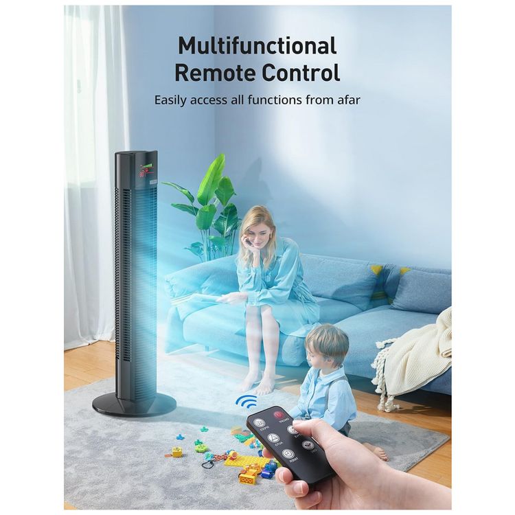 Ventilador-de-Torre-ND-com-3-Velocidades-Controle-Remoto-foto-4