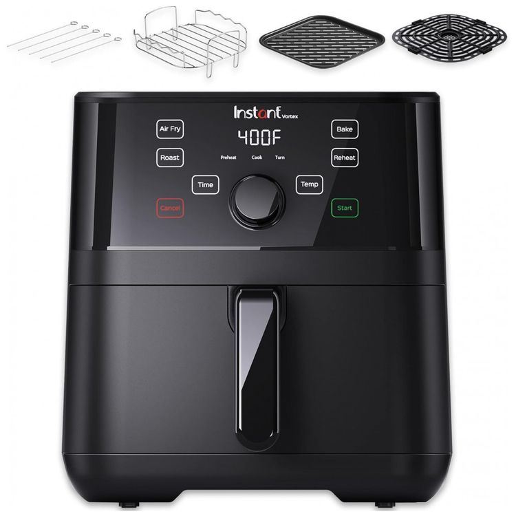 Vortex-Fritadeira-Eletrica-AirFryer-5L-com-Painel-Digital-e-foto-0