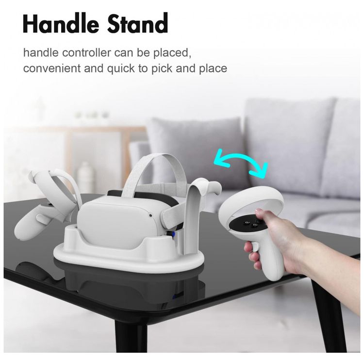 AMVR-Charging-Dock-for-Oculus-Quest-2-Headset-Display-Stand-foto-1