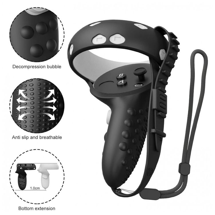 HUIUKE-Touch-Controller-Grip-Cover-for-Oculus-Quest-2-with-foto-2