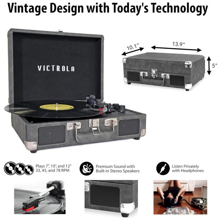 Vitrola-Toca-Discos-3-Velocidades-com-Bluetooth-45-RPM-foto-3