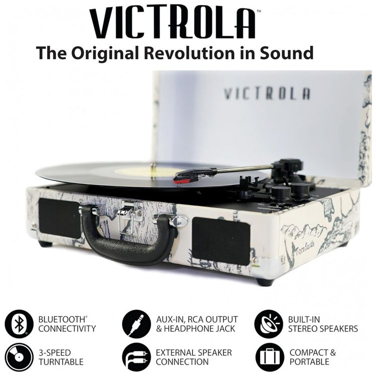 Vitrola-Toca-Discos-3-Velocidades-Entrada-AUX-45-RPM-foto-2
